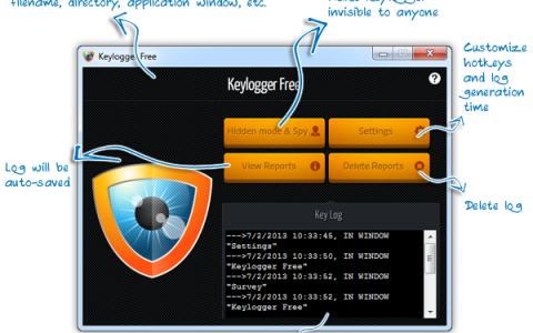 Key Logger Free – Monitor and Log Keyboard Activities